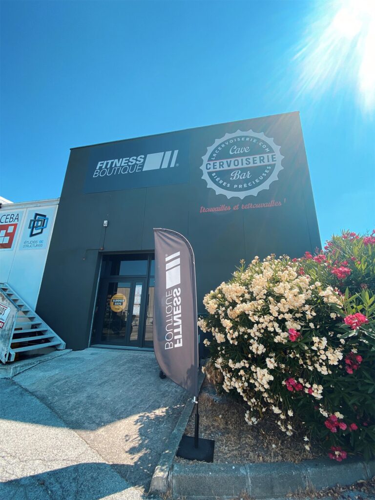 Façade du Magasin Fitness Boutique à la Garde