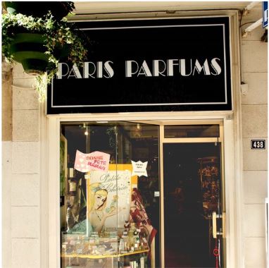 parfumerie à Toulon devanture boutique paris parfums